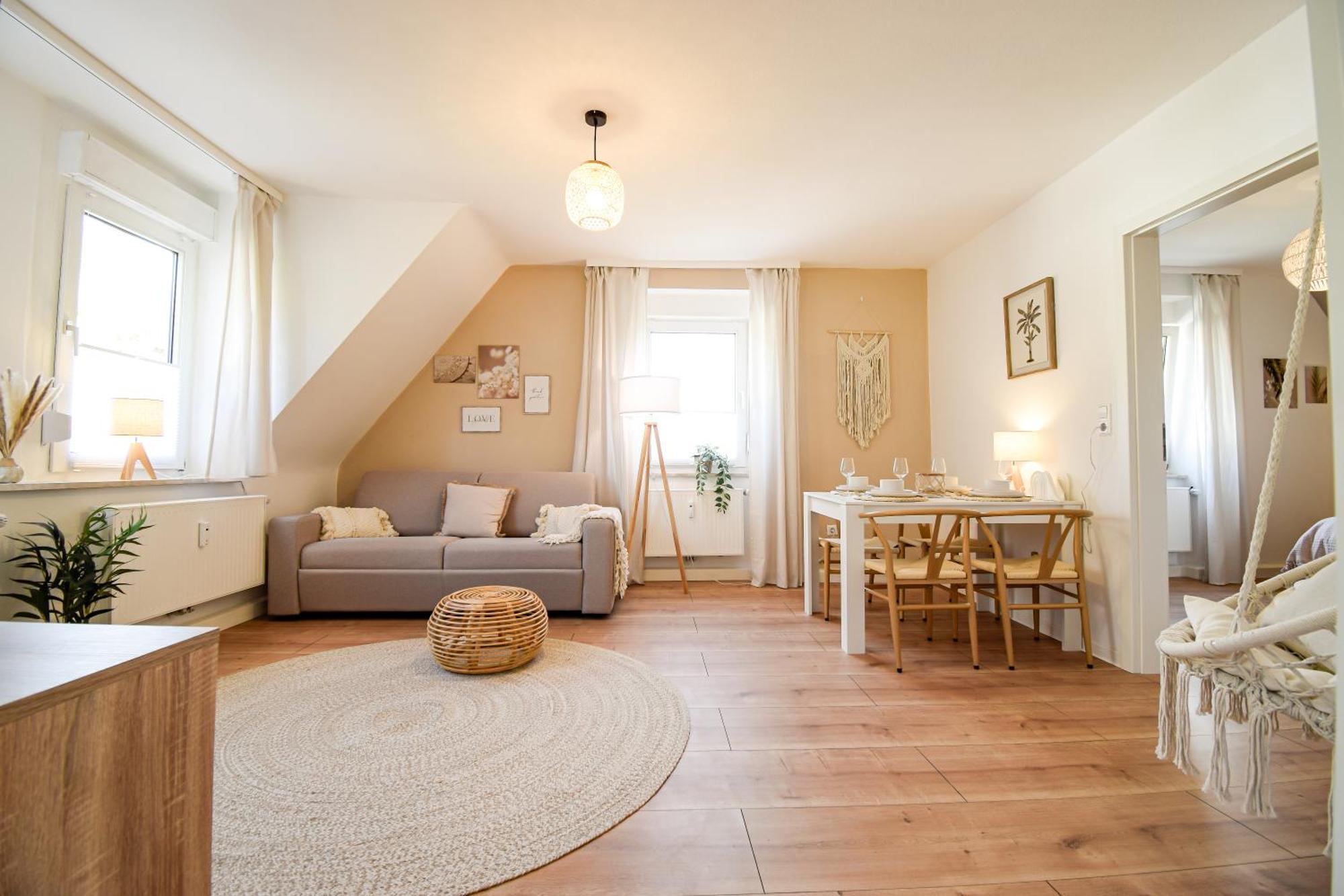 Boho-Apartment - Feel Like Home, Tiny Bathroom & Garage, 60M2 Mühlacker Extérieur photo